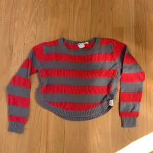 Roxy cropped knit sweater